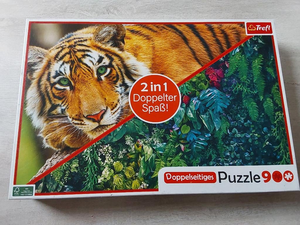 Dubbelzijdige puzzel 1000, Enlèvement ou Envoi, Utilisé