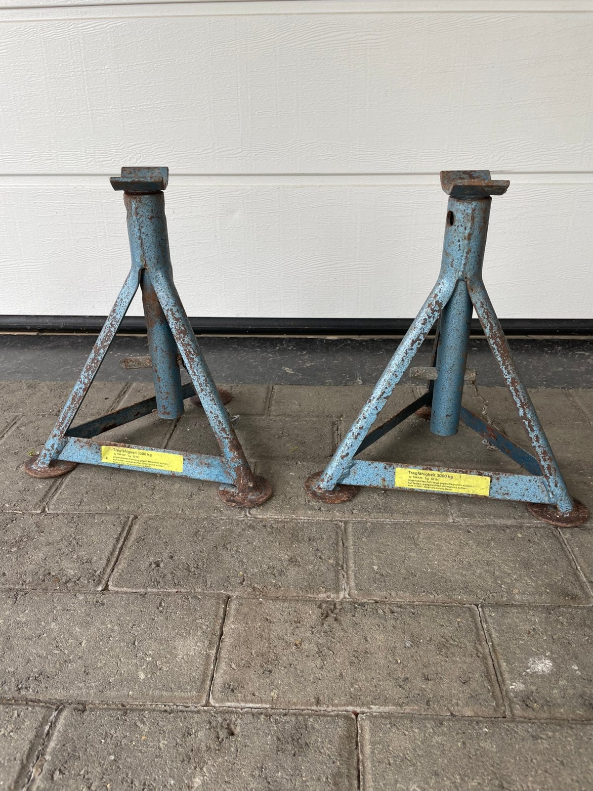 Chandelles pour voiture,garage, Enlèvement