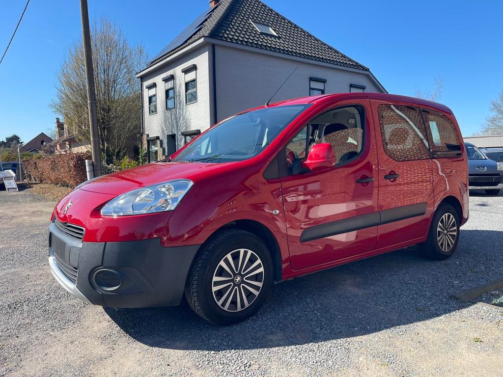 Peugeot Partner Tepee 1.6i Benzine,Airco,Sensoren,67.000km.,, Auto's, Euro 5, Monovolume, 4 cilinders, 72 kW