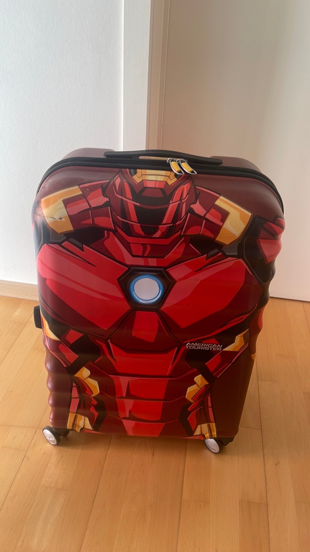 Reiskoffer iron man Marvel, Bijoux, Sacs & Beauté, Enlèvement, Utilisé, Plastique dur, Clé