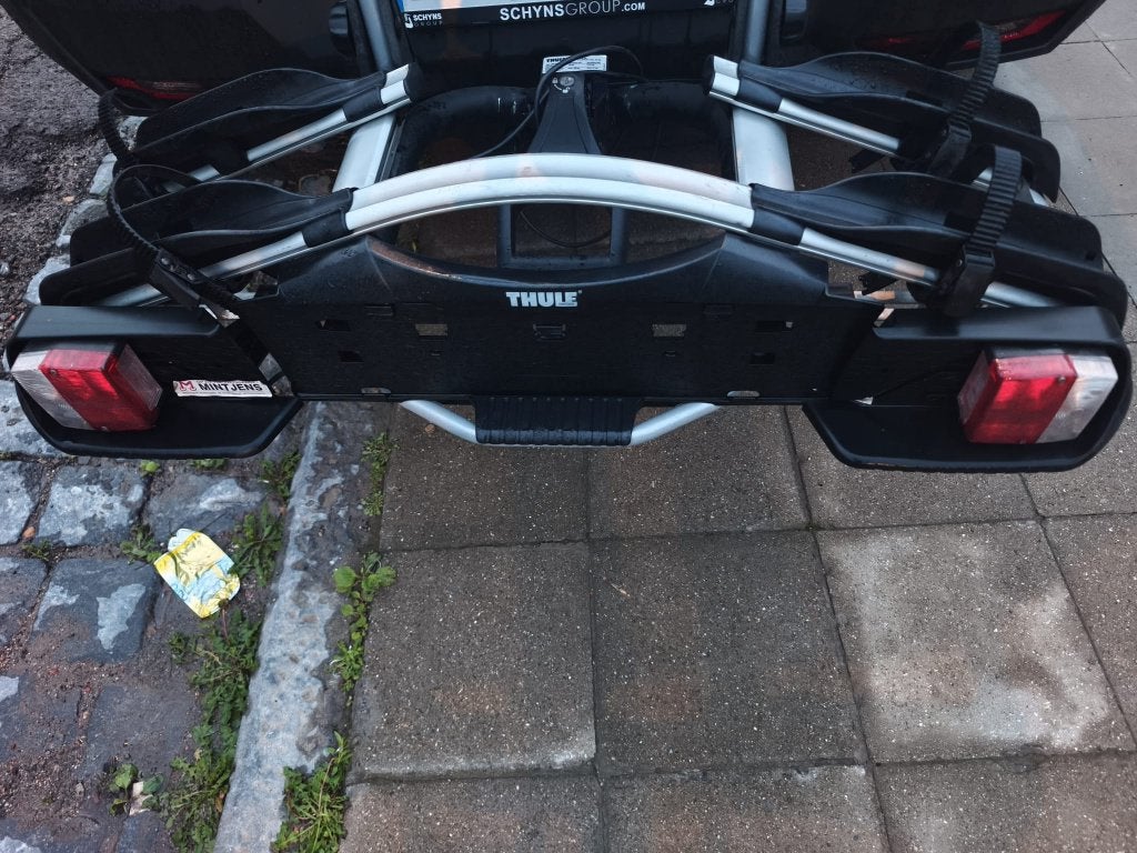 Porte-Vélo Thule 2 vélos inclinable, Enlèvement, 2 vélos, Support d'attelage