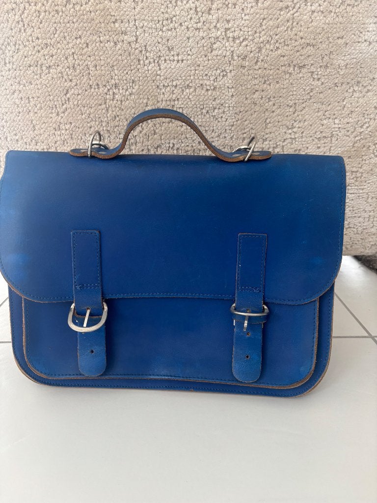 Sacoche, Enlèvement ou Envoi, Utilisé, Sac, Bleu