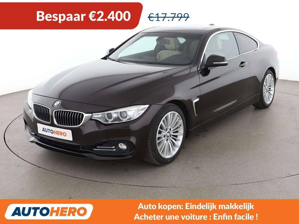 BMW 4 Serie 420 420i Luxury Line (bj 2016, automaat), Auto's, BMW, Automaat, Achterwielaandrijving, Bruin, 1570 kg
