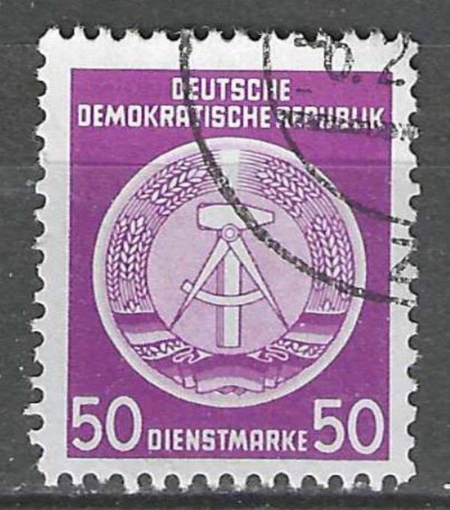 Duitsland DDR 1954 - Yvert 14SE - Service - Kompas. (ST), Verzenden, DDR, Gestempeld