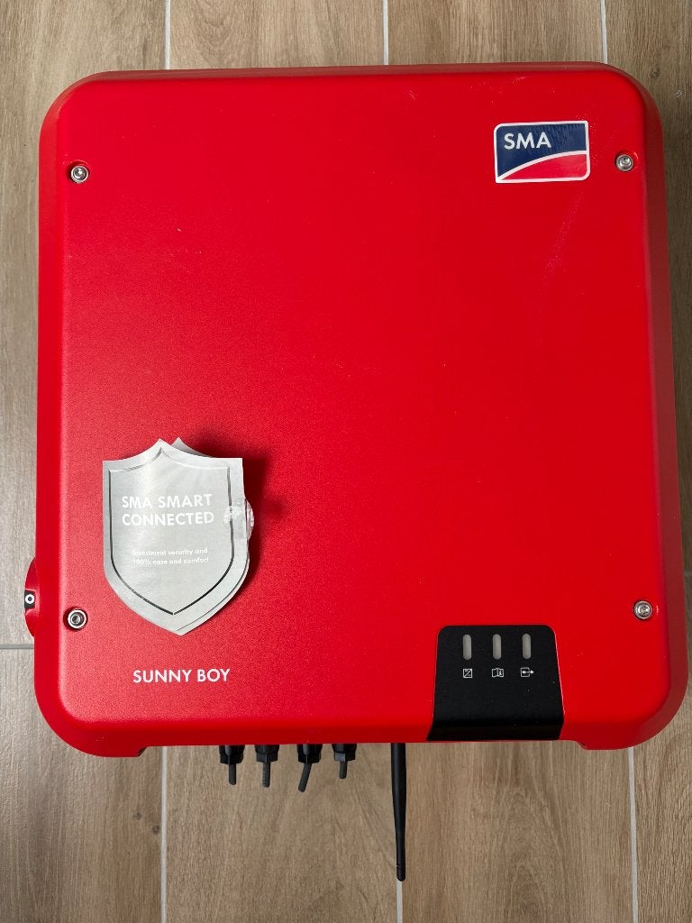 Sunny Boy 4.0-1AV-40, Doe-het-zelf en Bouw, Zonnepanelen en Toebehoren, Ophalen, Zo goed als nieuw, Compleet systeem