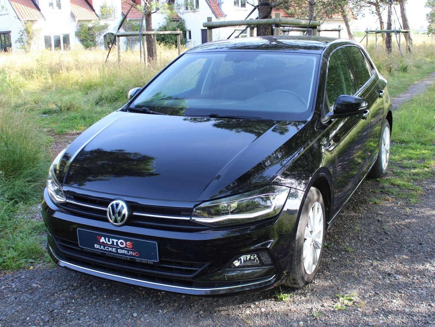 Volkswagen Polo Polo 1.0 TSi Copper Line Weinig km, Stof, Gebruikt, 95 pk, Zwart