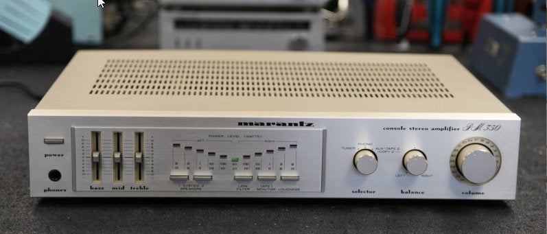 Versterker Marantz PM350, Audio, Tv en Foto, Versterkers en Ontvangers, Ophalen, Marantz