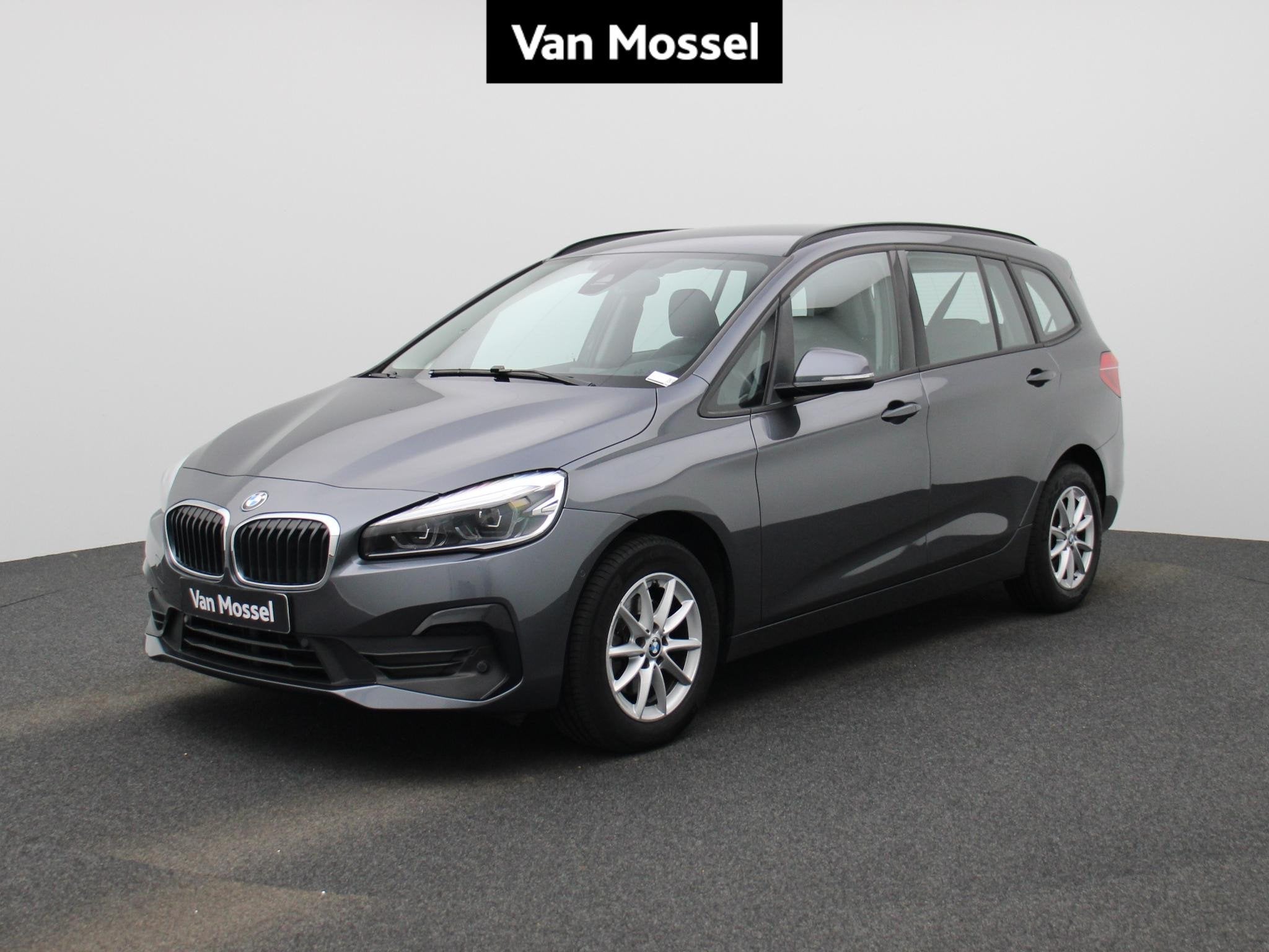 BMW 2 Reeks Gran Tourer 216d (85kW) 7 ZITPLAATSEN | LEDER |, Auto's, Voorwielaandrijving, Gebruikt, Zwart, 116 pk