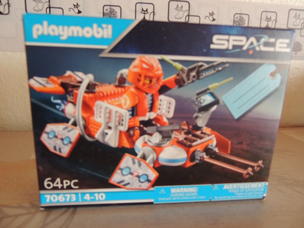 Playmobil Space - Pilote et navette rapide, Enlèvement