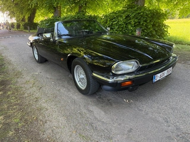 Jaguar XJS V12 Cabrio AUTOMAAT 56.000 KM! EUROPESE AUTO!, Autos, Jaguar, Cuir, Achat, Entreprise, Noir