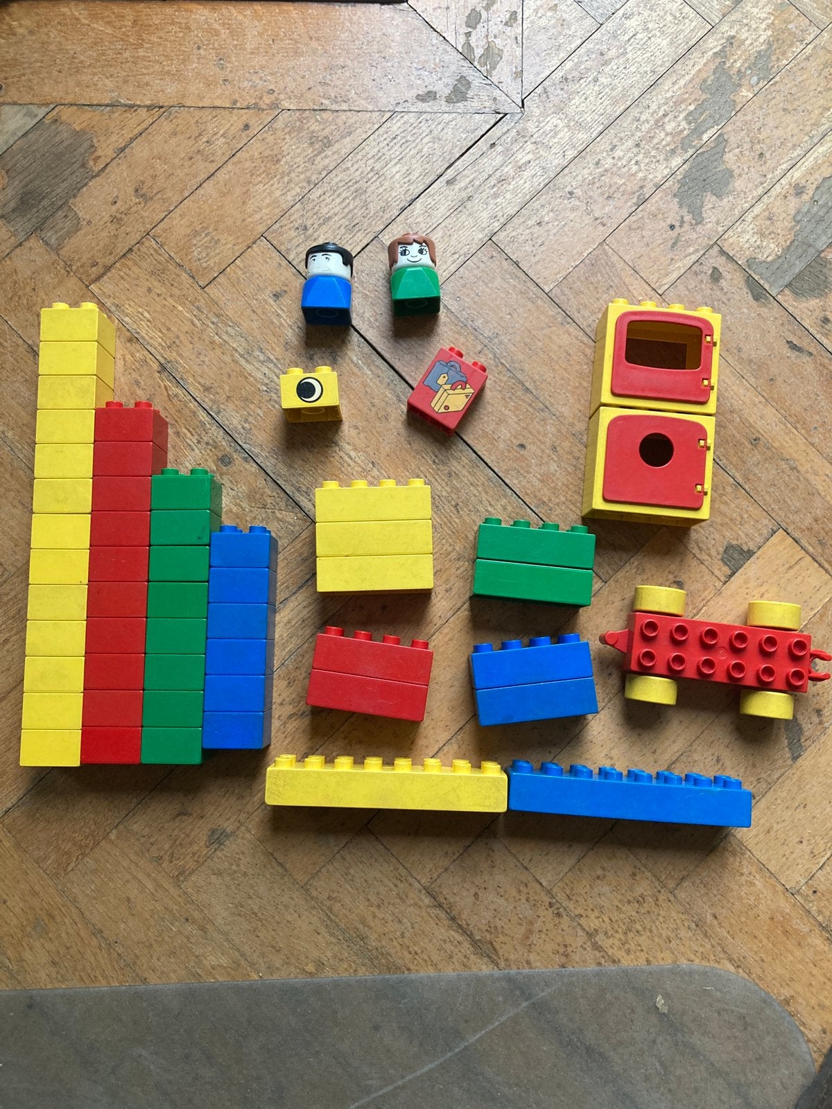 lego duplo 1544 vintage compleet, Ophalen of Verzenden, Zo goed als nieuw
