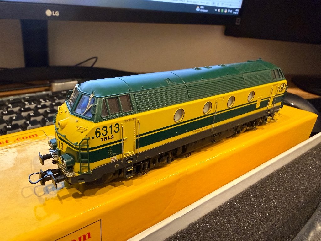 Van Biervliet — NMBS-serie 62 nr. 6313 — H0 — Digitaal DC, Hobby en Vrije tijd, Modeltreinen | H0, Verzenden, Nieuw, Gelijkstroom