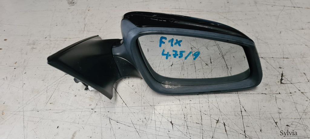Buitenspiegel Rechts Bijrijderskant BMW 5 Serie F10 F11 Blac, Auto-onderdelen, Spiegels, Gebruikt, Ophalen of Verzenden