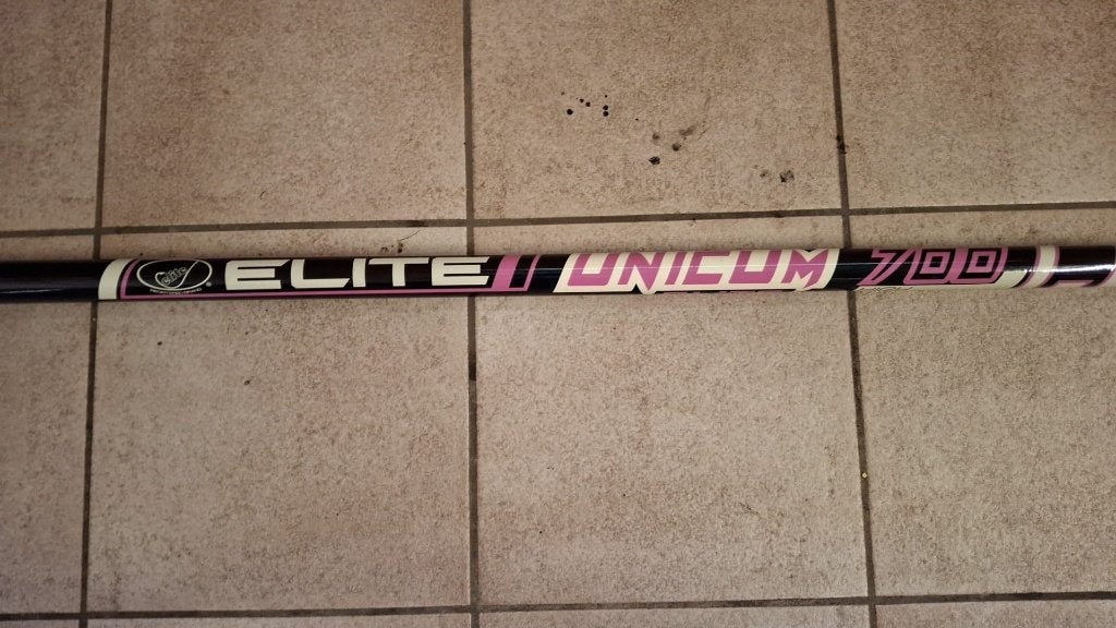 vaste hengel van elite unicum 7m, Ophalen, Zo goed als nieuw, Vaste hengel