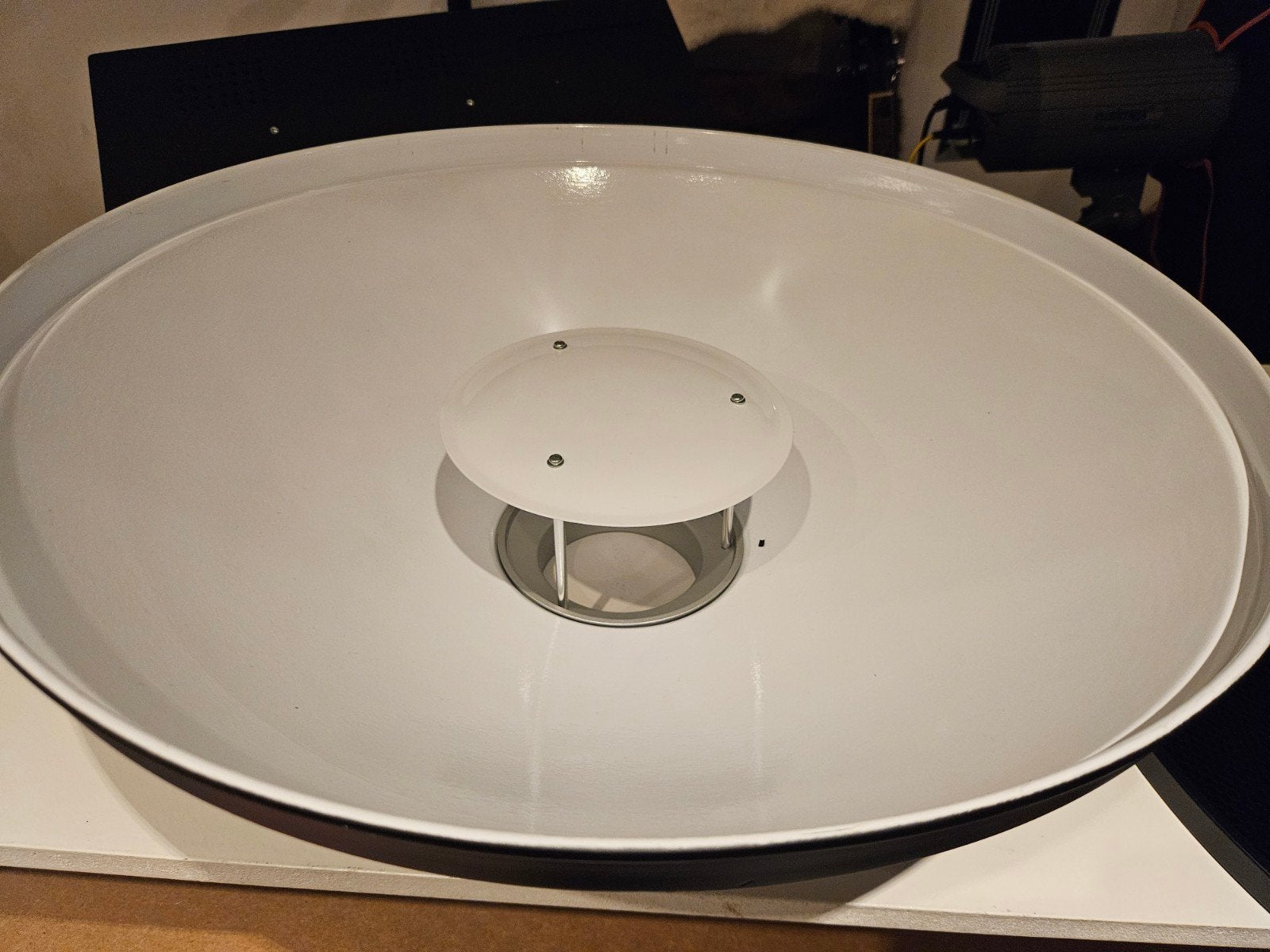 Beauty dish, Ophalen