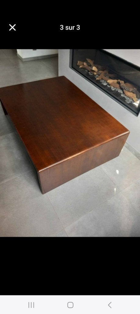 Table de salon, 100 à 150 cm, Comme neuf, Enlèvement, 50 à 100 cm
