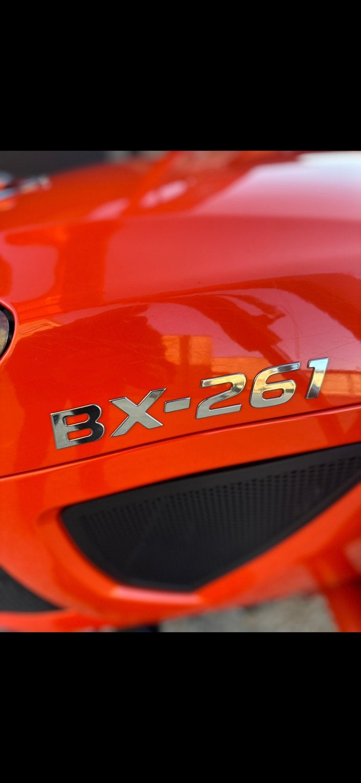 Kubota BX261 —  2024 — 260 heures — Chargeur frontal, Vélos & Vélomoteurs, Cyclomoteurs | Honda, Comme neuf, Enlèvement