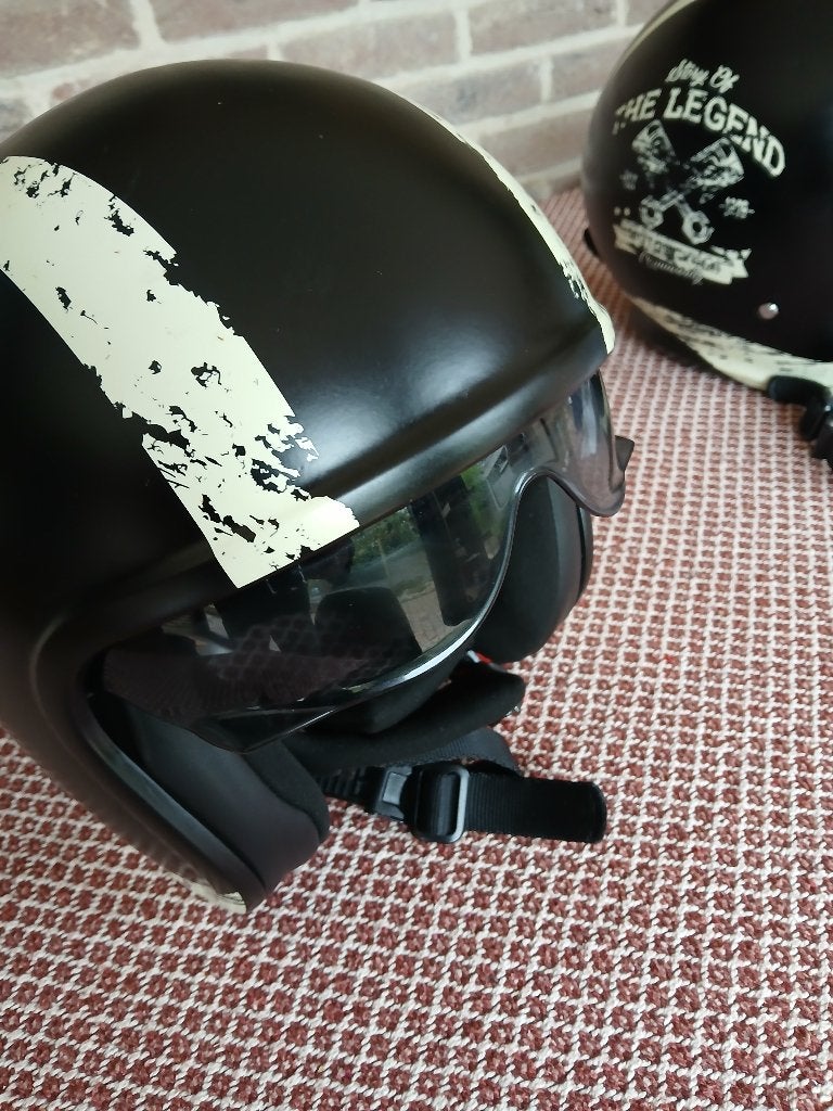 jethelm IXS maat M, Motoren, Kleding | Motorhelmen, Ophalen, Tweedehands, M, Jethelm