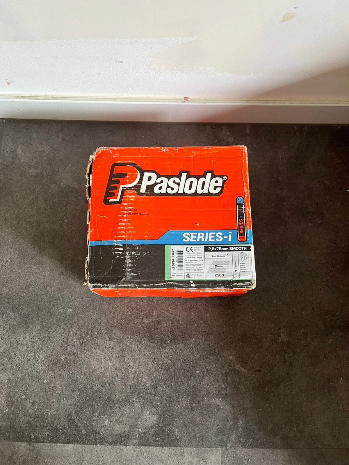 Paslode nagelsset, Enlèvement, Comme neuf