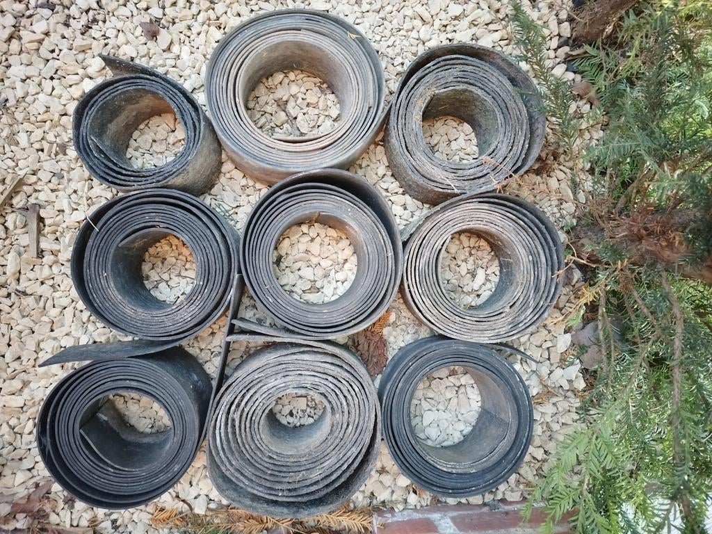 Rubberen stroken tuin - slijtvast rubber, Ophalen