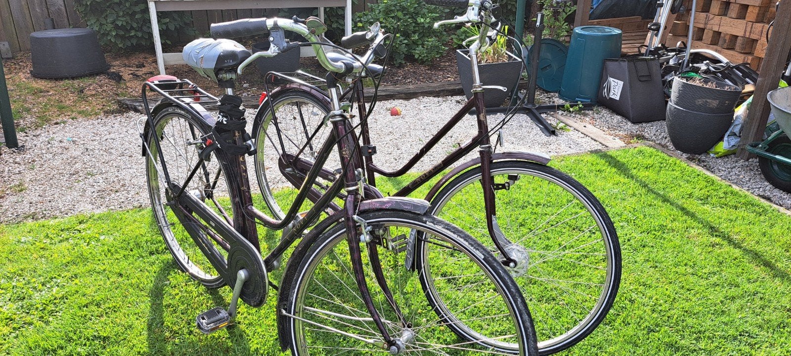 2 op te knappen damesfietsen ., Fietsen en Brommers, Ophalen, Gebruikt