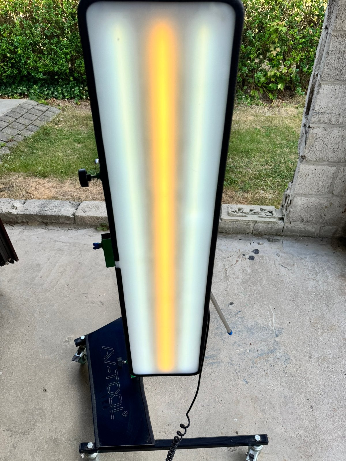 Pdr uitdeuk gereedschap lamp+ uitdeukijzers! Merk AV-tool, Auto diversen, Autogereedschap, Ophalen, Gebruikt