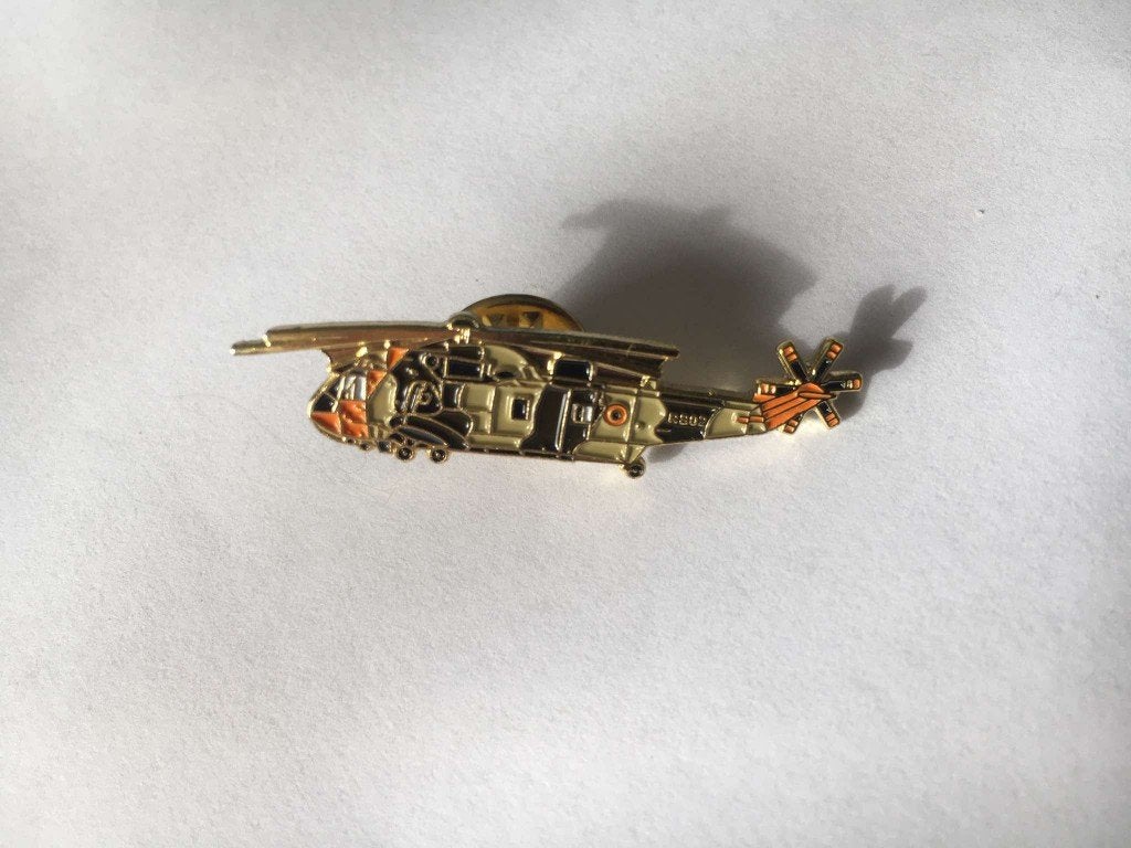 Pin : Seaking RS02 - Basis Koksijde - 40Sqn -  NIEUW., Ophalen, Nieuw, Patch, Badge of Embleem