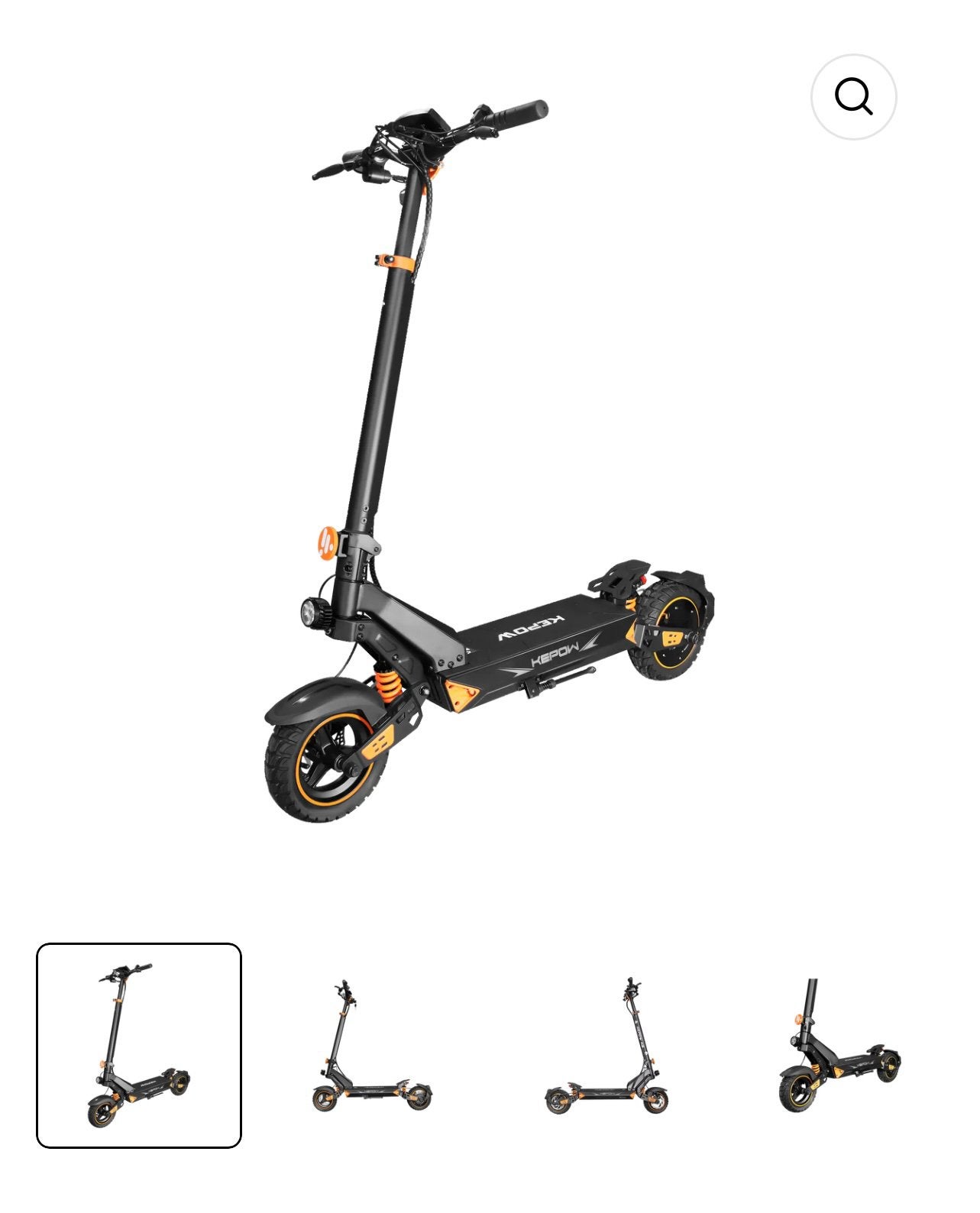 Kepow k3 master, Ophalen, Zo goed als nieuw, Elektrische step (E-scooter)
