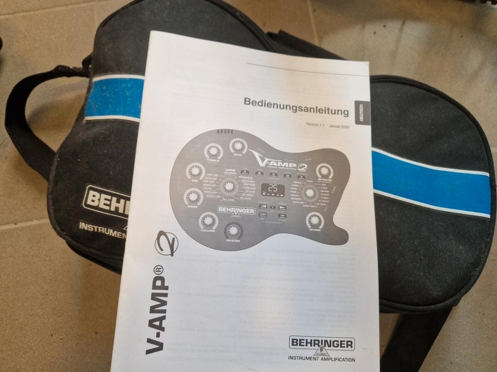 V AMP 2 Behringer Gitaar effecten, Muziek en Instrumenten, Ophalen, Gitaar