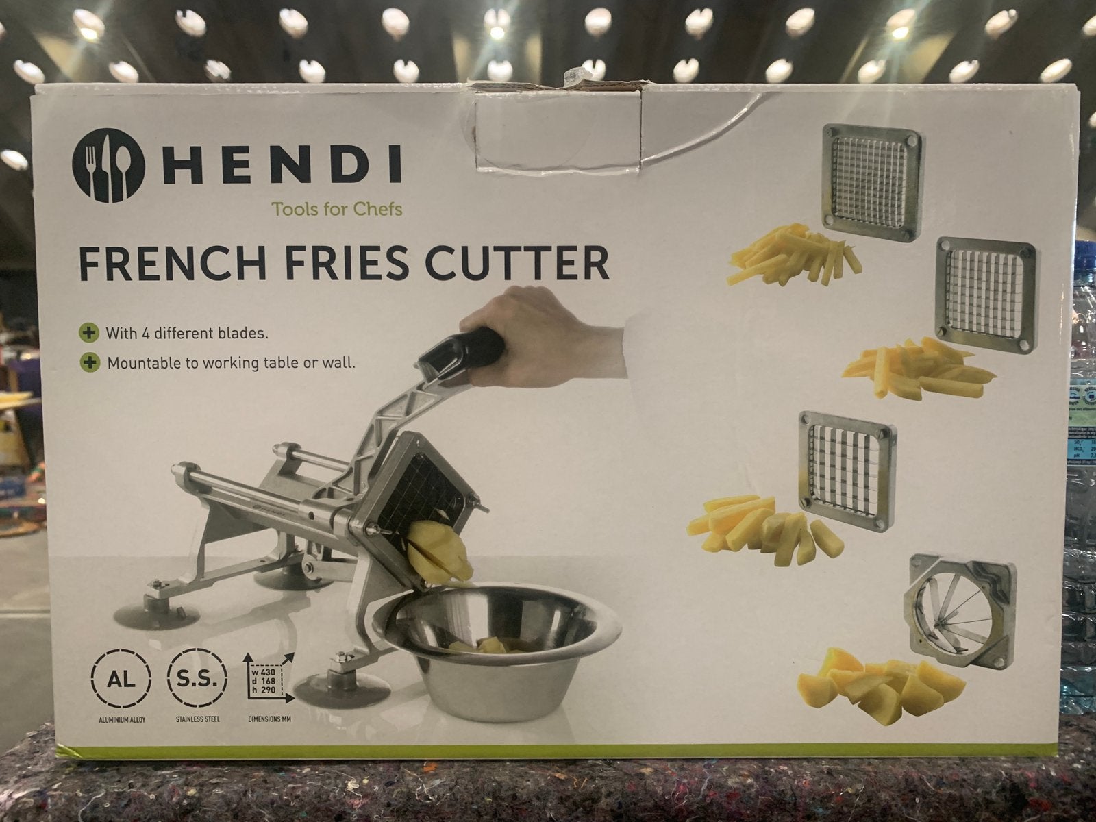 Frietsnijder, Ophalen, Hendi, Zilver, Zo goed als nieuw