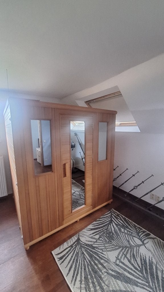 Infraroodsauna van merk HEALTH MATE, Ophalen, Zo goed als nieuw, Infrarood, Complete sauna