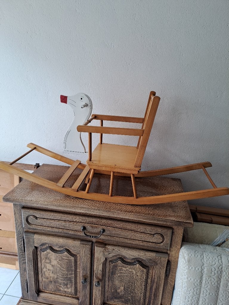 schommelstoel baby, Ophalen, Zo goed als nieuw, Schommelstoel, Overige merken