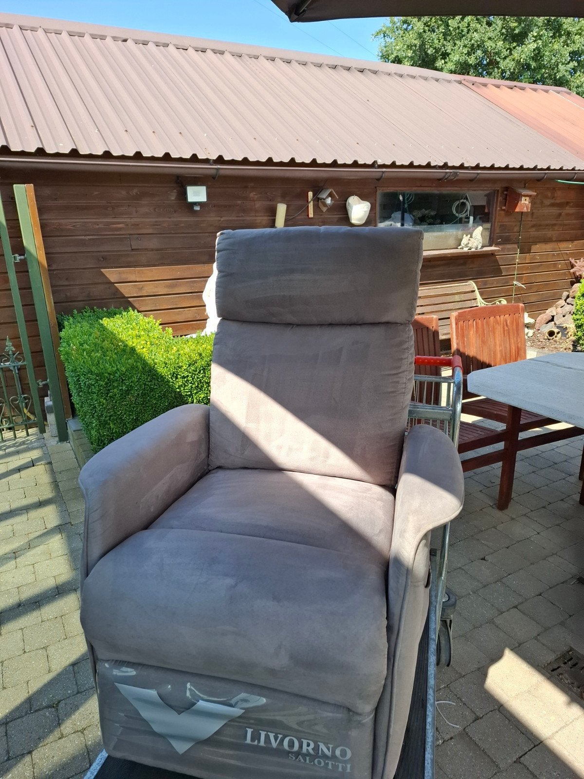 Relax electrische zetel met sta op functie, Ophalen, Zo goed als nieuw
