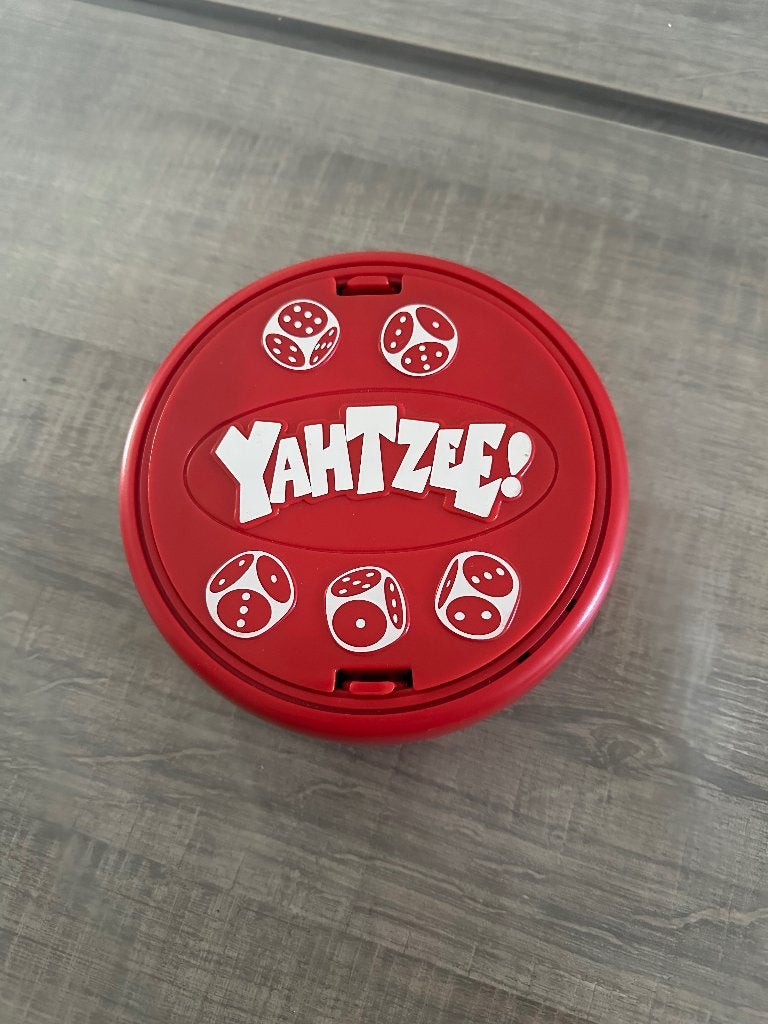 Spel yahtzee, Hobby en Vrije tijd, Gezelschapsspellen | Overige, Ophalen, Zo goed als nieuw