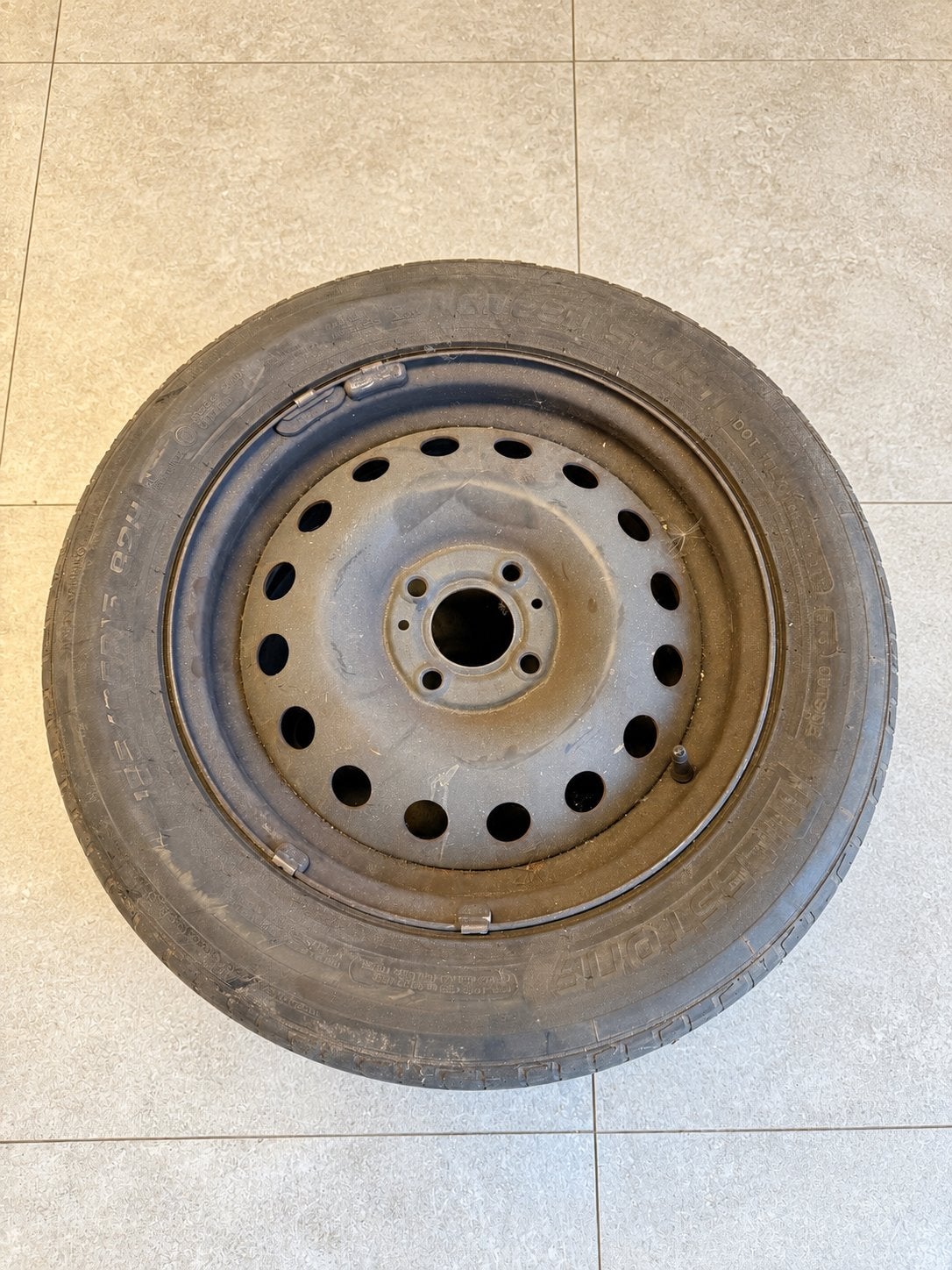 Set van 4 Imperial banden op stalen velgen – 185/65 R15, Ophalen, Band(en)