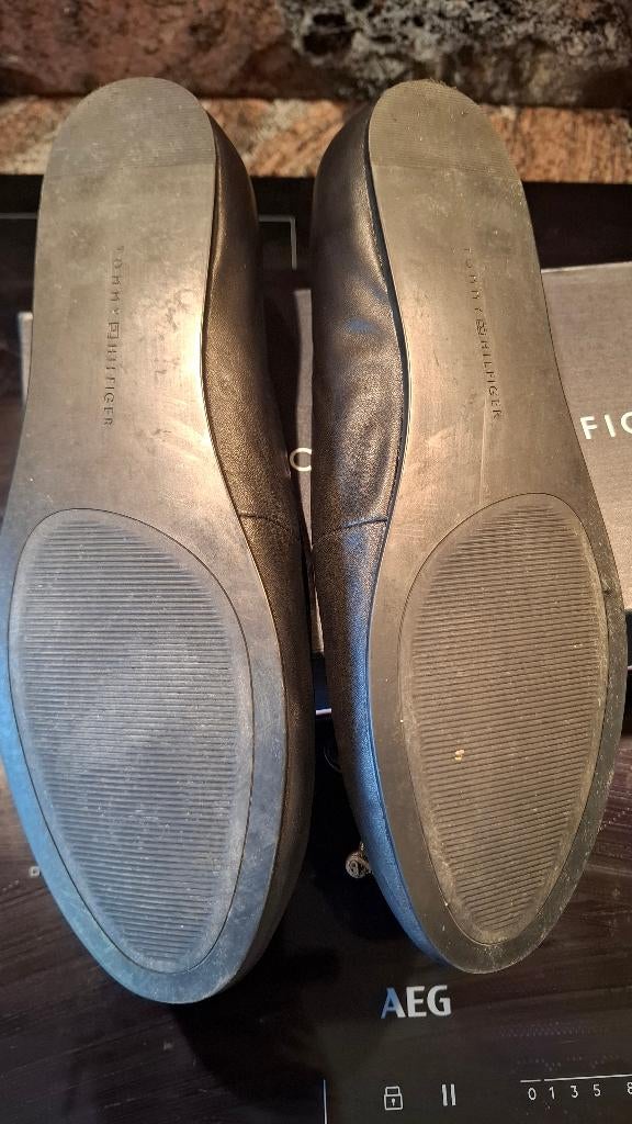 nieuwe, zwarte lage schoen Tommy Hilfiger (40), Tommy hilfiger, Zwart, Nieuw, Ballerina's