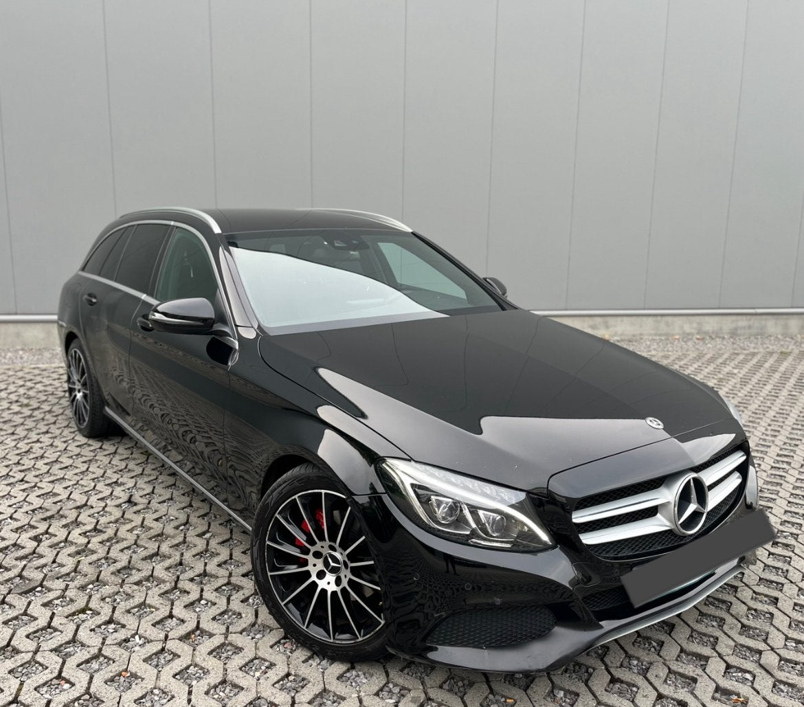 ✅• Mercedes C200  Diesel ✅ Automaat / 2018 ✅ C63 ///AMGLook, Automaat, LED verlichting, Euro 6, Diesel