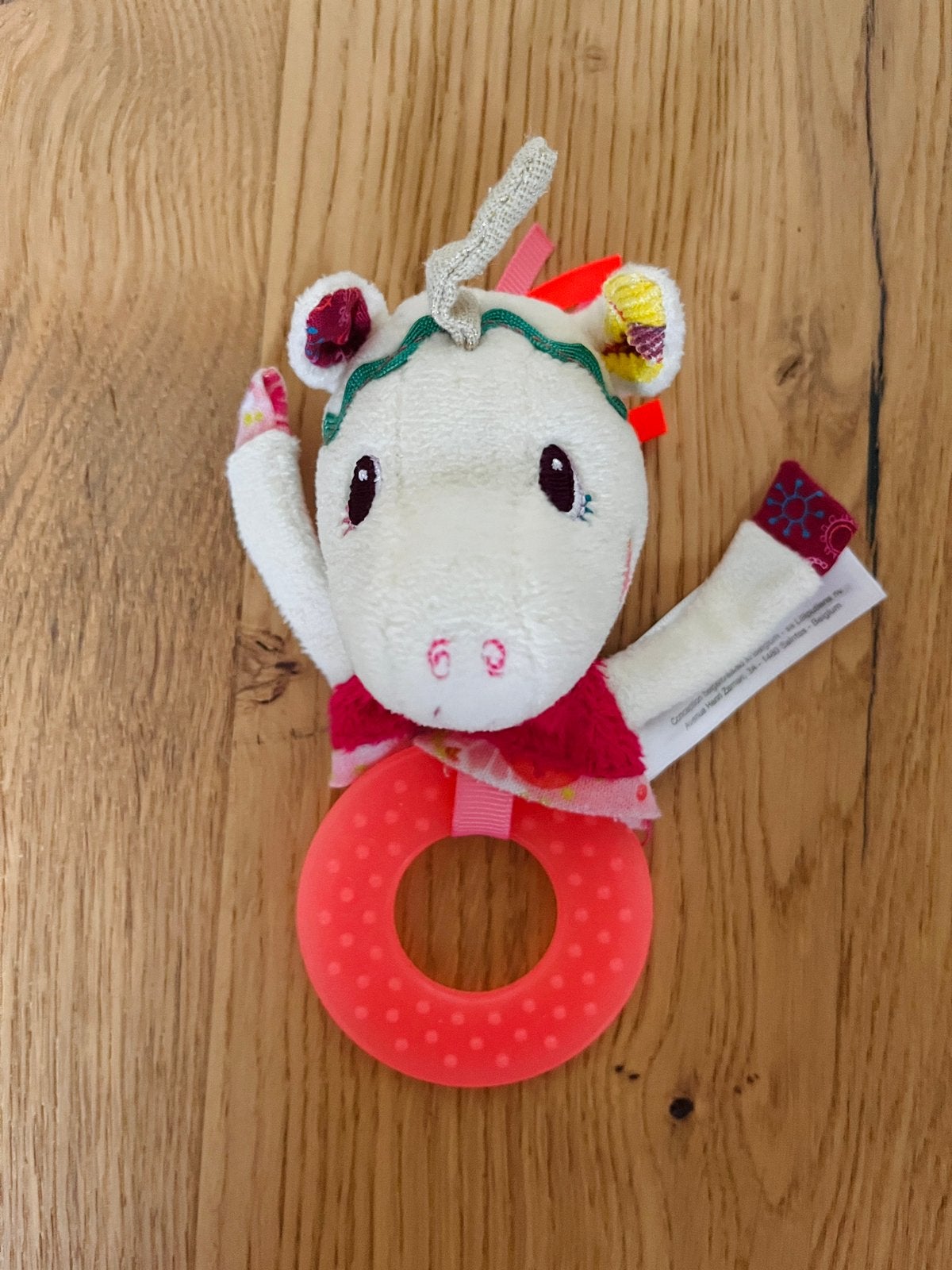 Bijtring / rammelaar Lilliputiens, Kinderen en Baby's, Ophalen of Verzenden, Zo goed als nieuw
