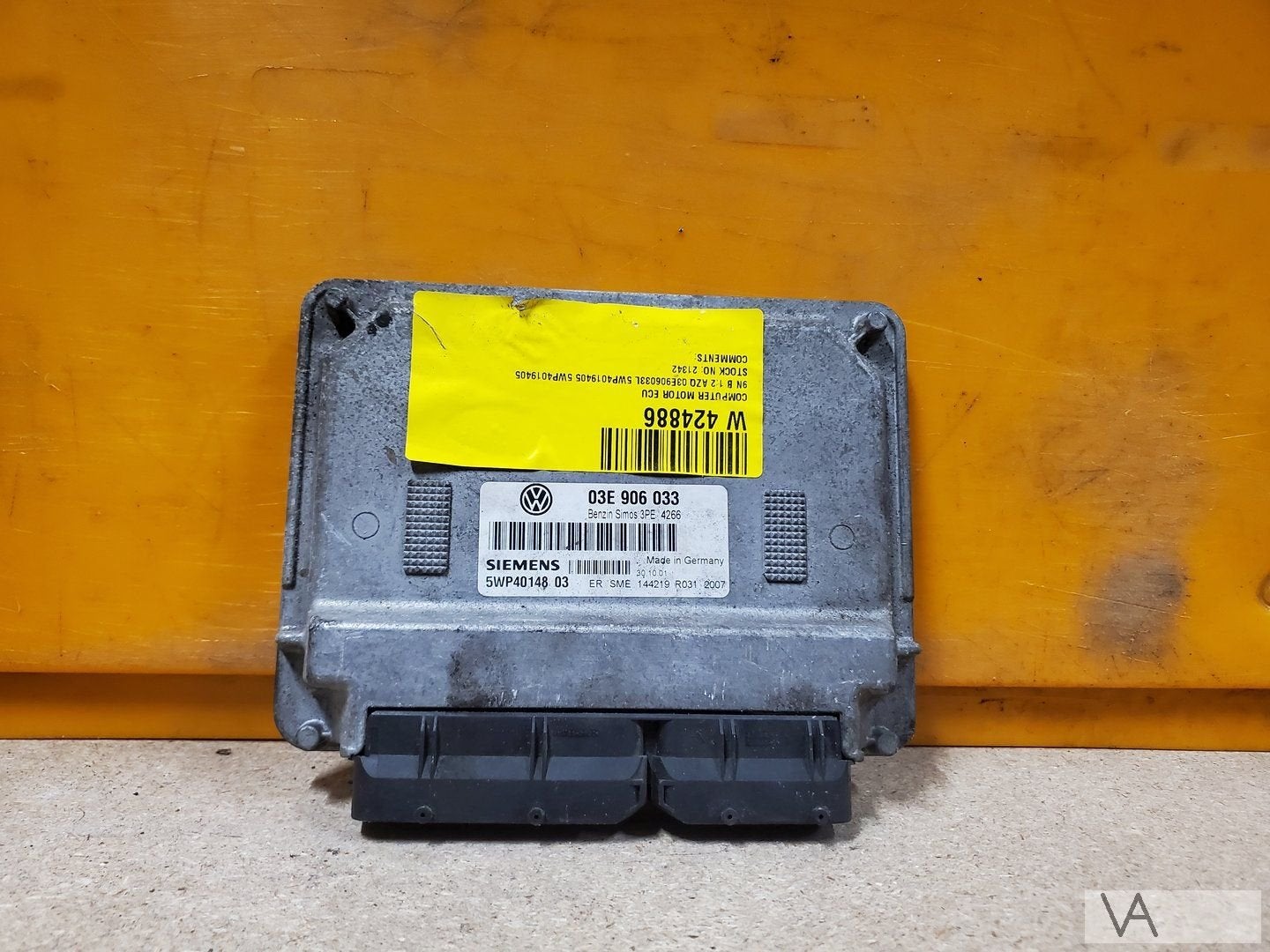 VW Polo 9N 2002 - 2009 1.2 benzine AZQ BME motorcomputer ECU, Gebruikt, -, Volkswagen, -