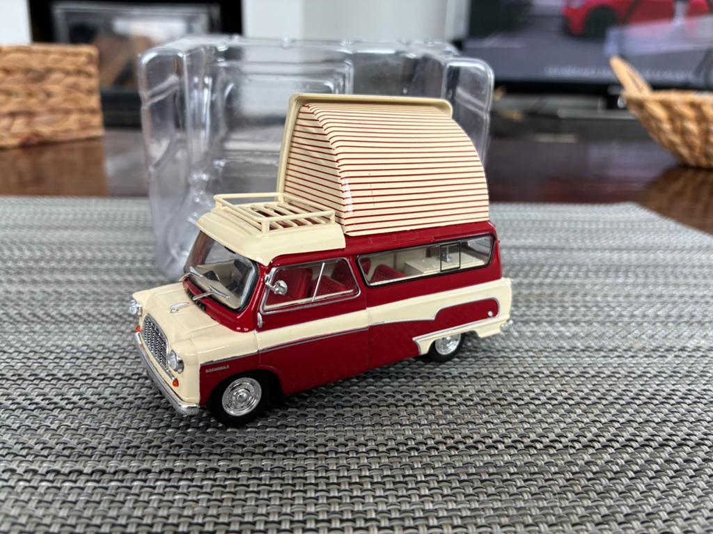 camping car bedford ca dormobile 1/43 hachette, Ophalen, Nieuw