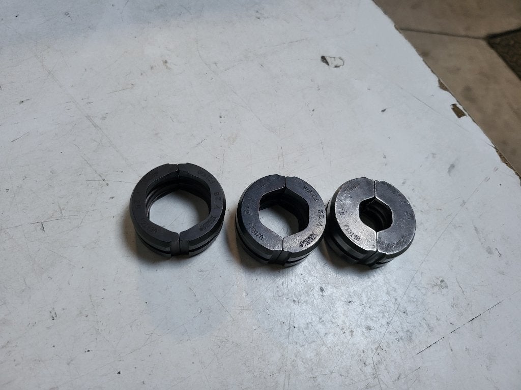 Inserts VIRAX V15/V22/V28 pour presse radiale M21+/ML21+, Bricolage & Construction, Sanitaire, Enlèvement ou Envoi, Comme neuf