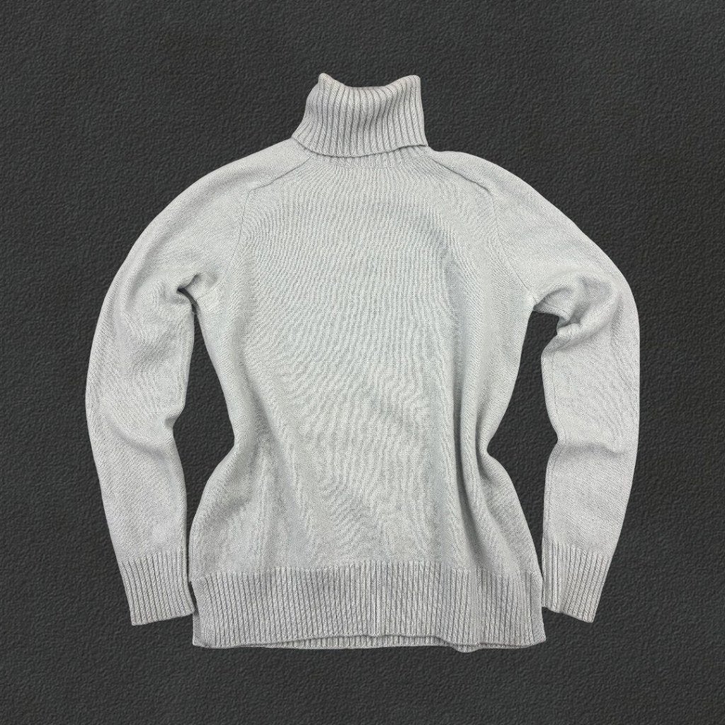 (1071) Lichtblauwe Massimo Dutti coltrui - Dames XS, Massimo Dutti, Zo goed als nieuw, Maat 34 (XS) of kleiner, Verzenden