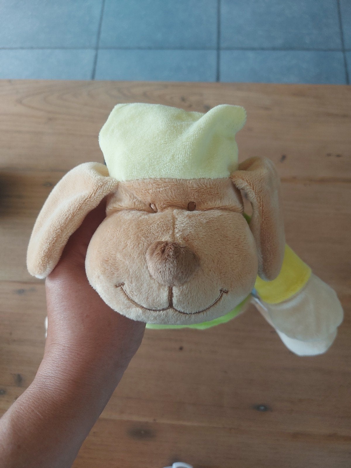 Babiage doodoo knuffel, Ophalen