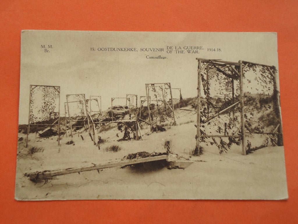Oostduinkerke Souvenir de la Guerre 1914 - 1918, Verzamelen, Ophalen of Verzenden, 1920 tot 1940, Ongelopen, West-Vlaanderen