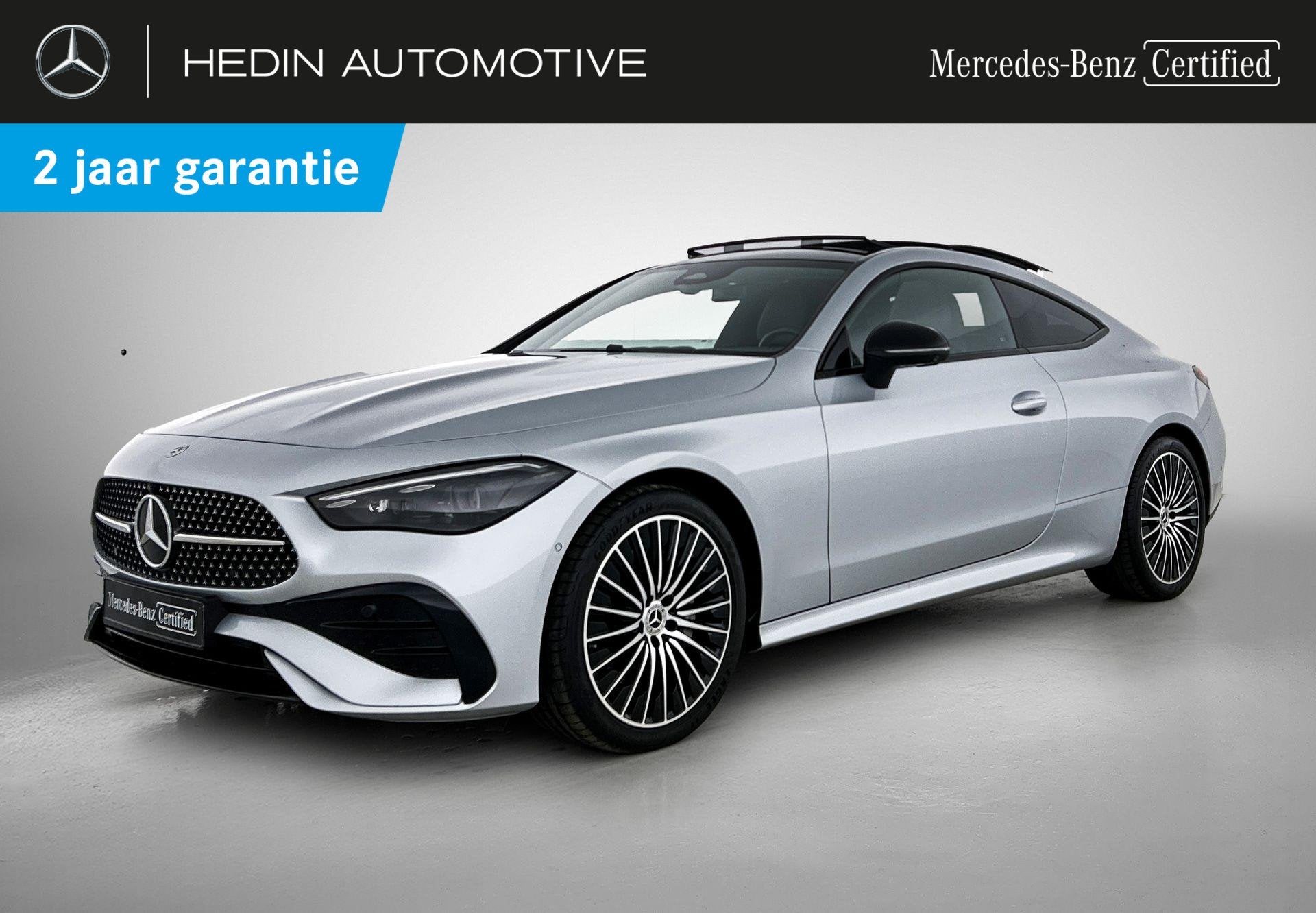 Mercedes-Benz CLE-Klasse 200 Coupé AMG Line Night Pack | Pa, Autos, Argent ou Gris, Achat, Entreprise, 149 g/km