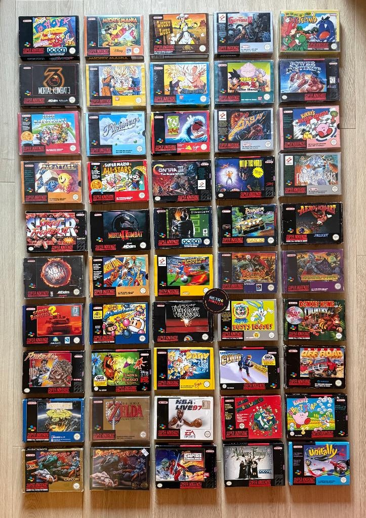 Jeux Super Nintendo, Consoles de jeu & Jeux vidéo, Jeux | Nintendo Super NES, Comme neuf, Enlèvement ou Envoi