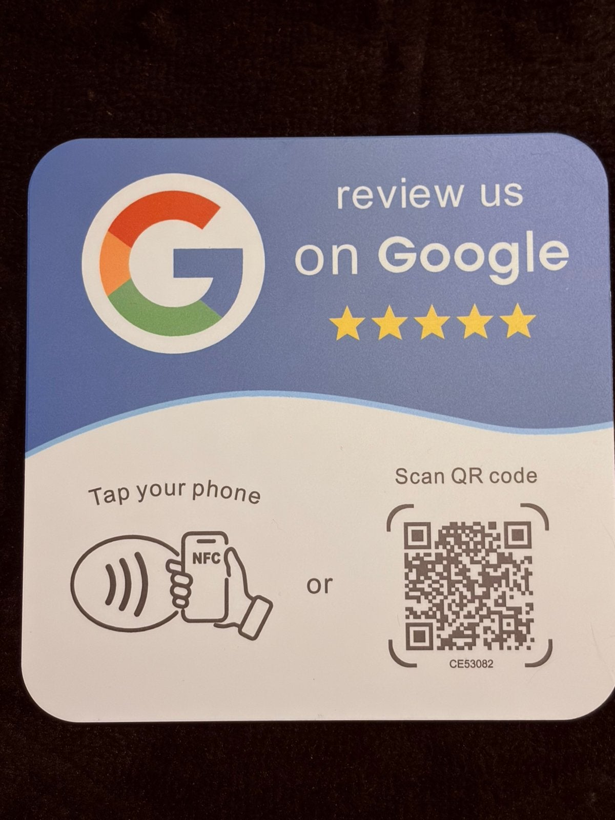 Google review card, Computers en Software, Navigatiesoftware, Ophalen of Verzenden, Zo goed als nieuw
