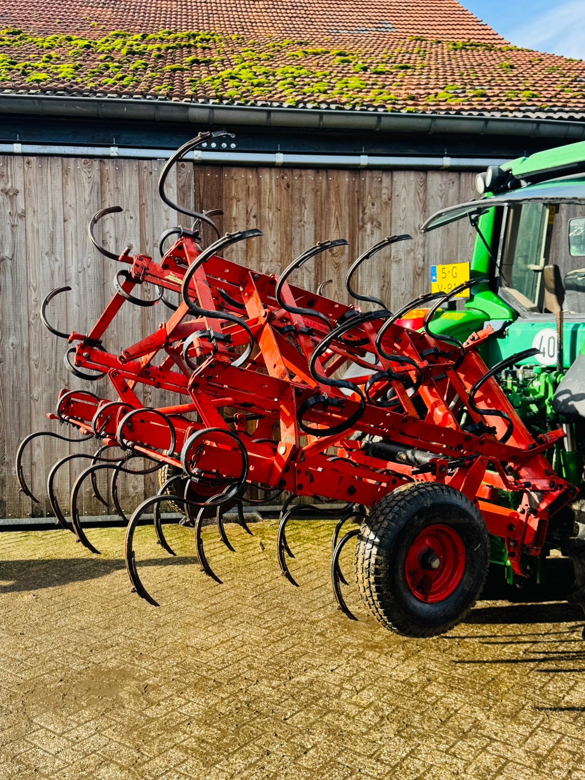 Triltand cultivator 3,5 meter – inklapbaar – goede staat, Zakelijke goederen, Landbouw | Werktuigen, Ophalen, Akkerbouw, Grondbewerking