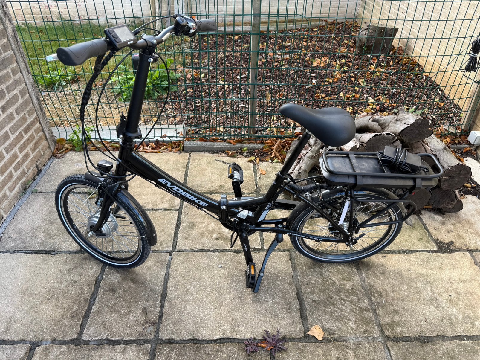Elektrische vouwfiets, Fietsen en Brommers, Ophalen, Zo goed als nieuw