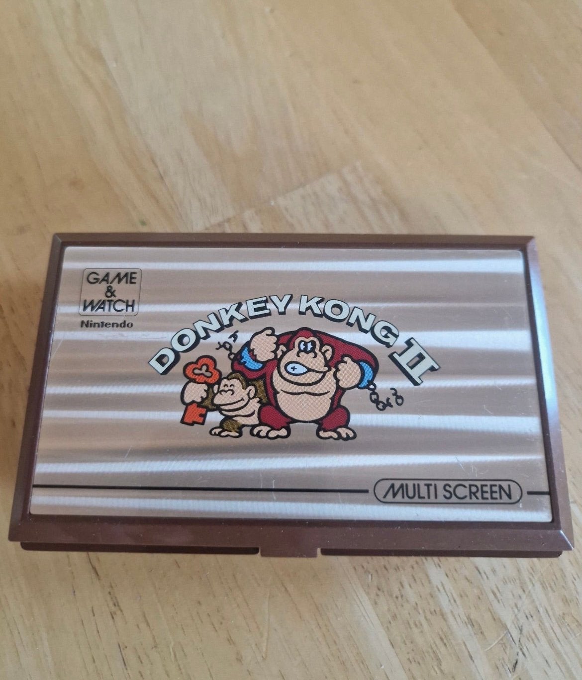 Nintendo game&watch Donkey Kong JR-55 CIB 1983, 1 speler, Ophalen, Gebruikt, Avontuur en Actie